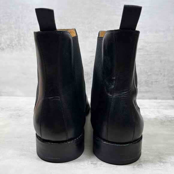 Beckett Simonon Bolton Leather Chelsea Boots - Men's Size 10.5 - Black - Picture 6 of 12